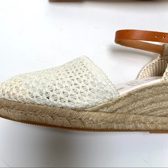 PICON Handmade Woven Wedge Espadrille Sandals - Picture 5 of 16